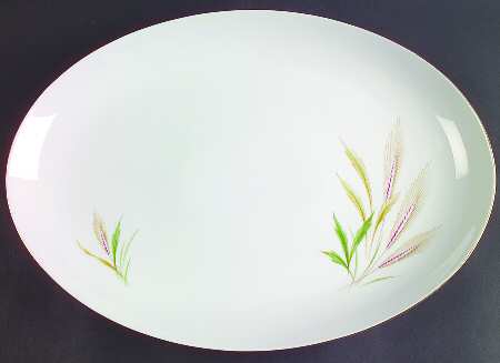 Wheat 16" Oval Serving Platter