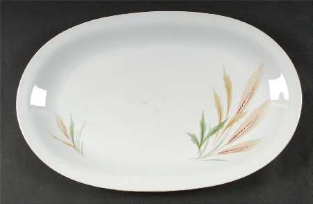 Wheat 14" Oval Serving Platter