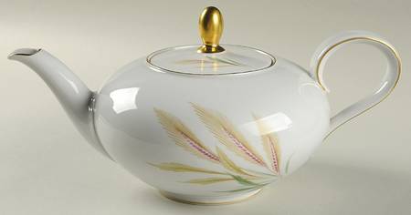 Wheat Teapot & Lid
