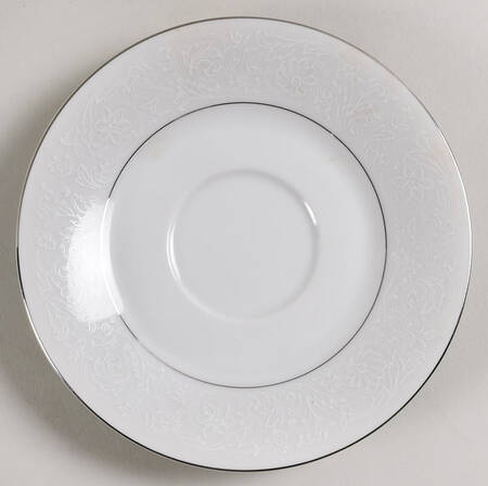 White Lace Saucer