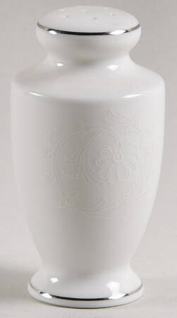 White Lace Salt Shaker