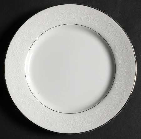 White Lace Bread & Butter Plate