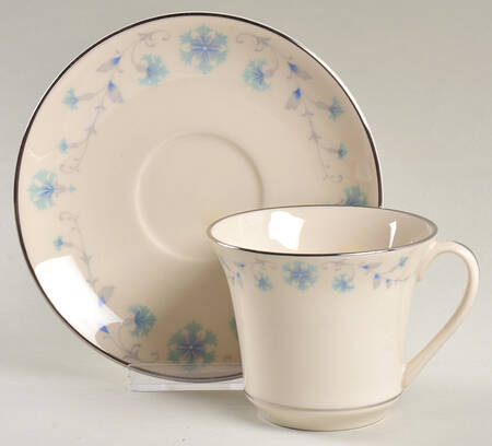 Bluecrest Flat Cup & Saucer Set