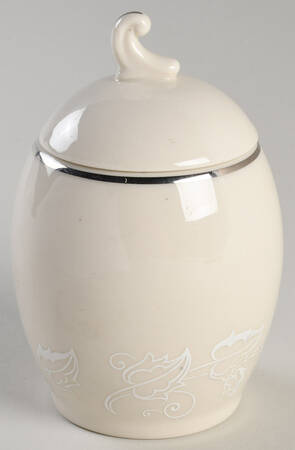 Leaf Lace Sugar Bowl & Lid