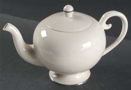 Leaf Lace Teapot & Lid