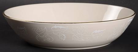 Leaf Lace 8" Round Vegetable Bowl