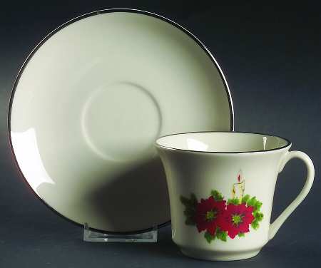 Fl44 Flat Cup & Saucer Set