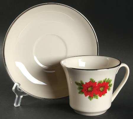 Fl44 Flat Cup & Saucer Set