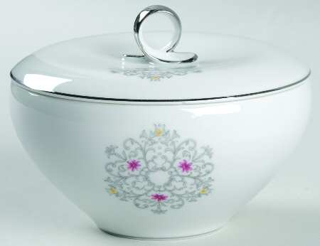 Crest Sugar Bowl & Lid
