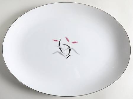 Debonair 16" Oval Serving Platter