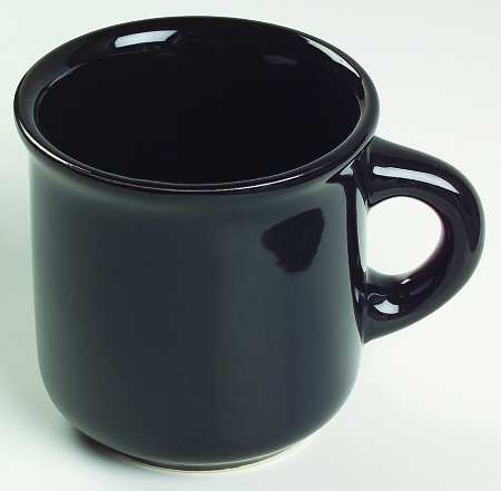 Bauhaus Black Mug