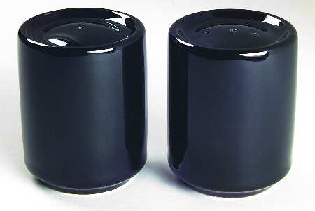 Bauhaus Black Salt & Pepper Set