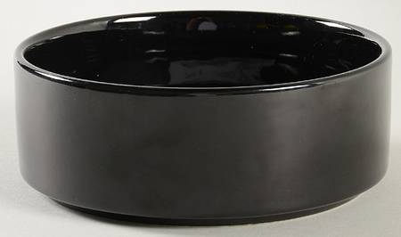 Bauhaus Black Coupe Cereal Bowl