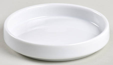 Bauhaus White Coaster
