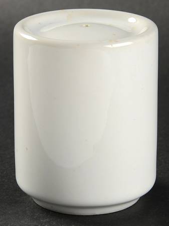 Bauhaus White Salt Shaker