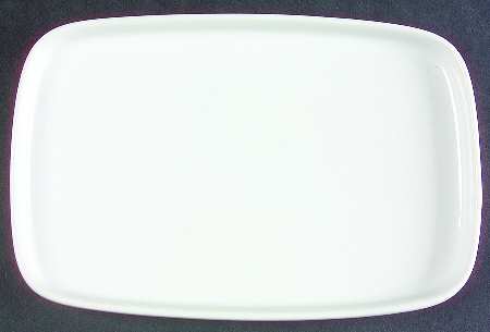 Bauhaus White Butter Tray