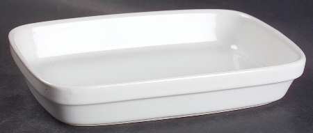 Bauhaus White 8" Augratin