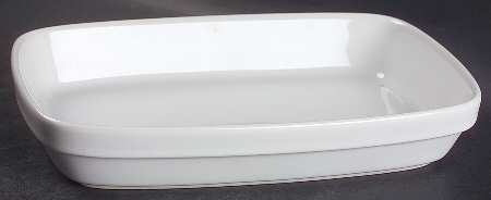 Bauhaus White 9" Augratin