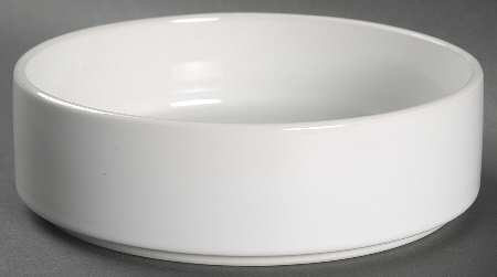 Bauhaus White Coupe Soup Bowl