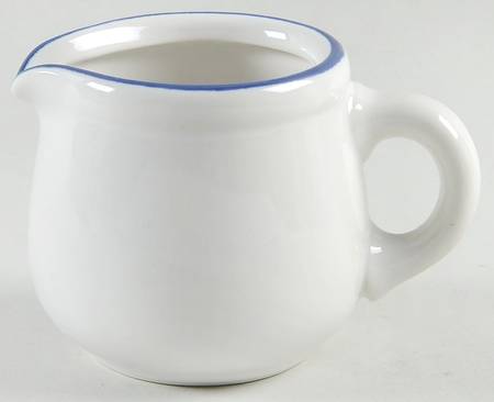 Galaxy Blue Banded Creamer
