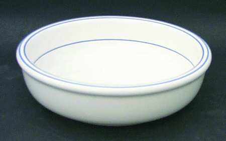 Galaxy Blue Banded Coupe Soup Bowl