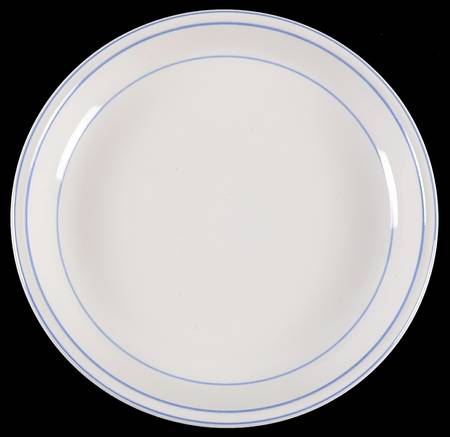 Galaxy Blue Banded Salad Plate