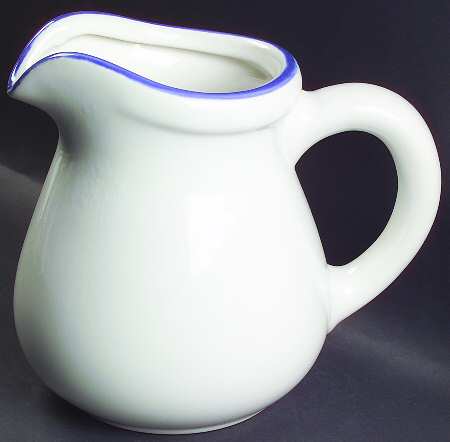 Galaxy Blue Banded 64 Oz Pitcher