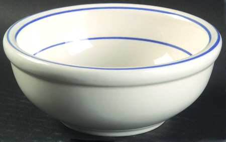 Galaxy Blue Banded Fruit/Dessert (Sauce) Bowl