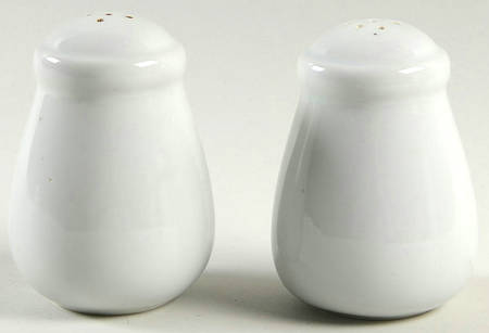 Galaxy Milkstone White Salt & Pepper Set