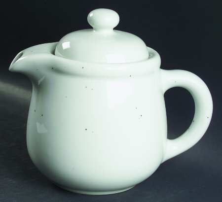 Galaxy Milkstone White Teapot & Lid