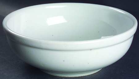 Galaxy Milkstone White 7" Round Vegetable Bowl