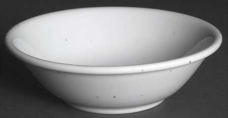 Galaxy Milkstone White Coupe Cereal Bowl