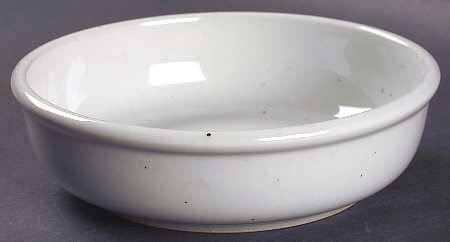 Galaxy Milkstone White Coupe Soup Bowl