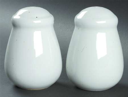 Galaxy Milkstone White Salt & Pepper Set
