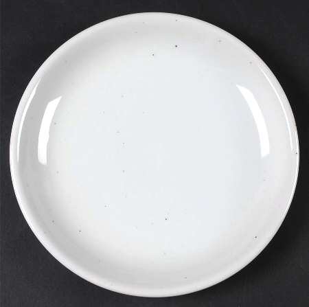 Galaxy Milkstone White Luncheon Plate
