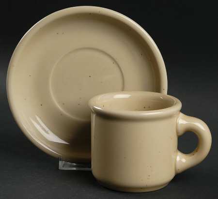 Galaxy Wheatstone Flat Cup & Saucer Set