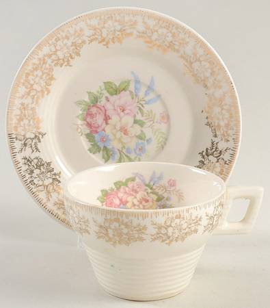 Argonne Flat Cup & Saucer Set