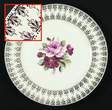 The Aristocrat Salad Plate by Triumph
