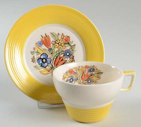 Bermuda Flat Cup & Saucer Set