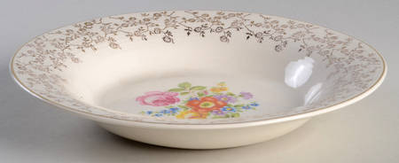Meissen Rose (Filigree 1TS2561) Rim Soup Bowl