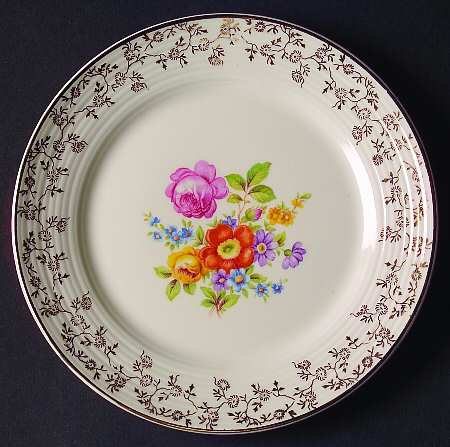 Meissen Rose (Filigree 1TS2561) Salad Plate