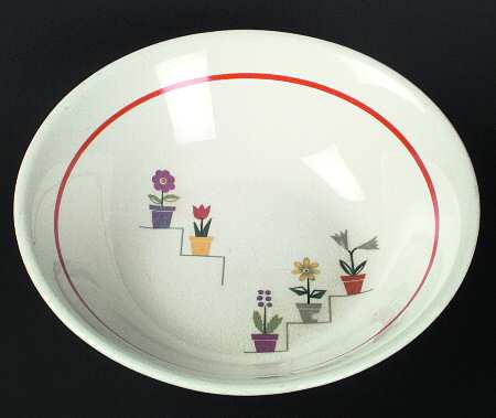 Posey Shop 8" Round Vegetable Bowl