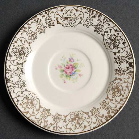 Rosalie Saucer for Demitasse Cup