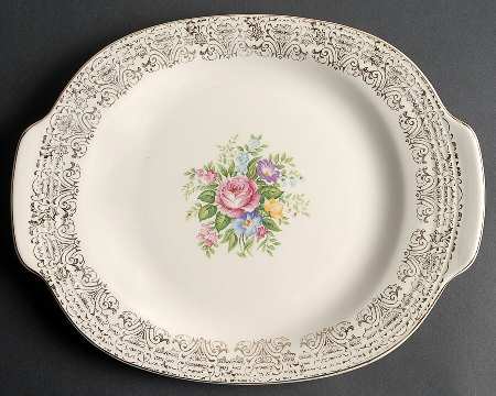 Rosalie 13" Oval Serving Platter