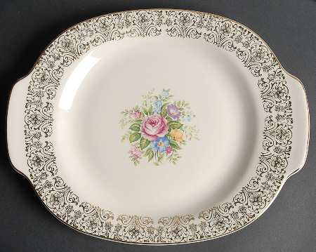 Rosalie 14" Oval Serving Platter