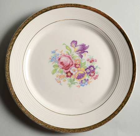 Shanlin Rose (#1T422-30) Luncheon Plate