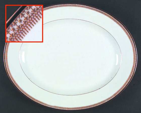 5224 15" Oval Serving Platter