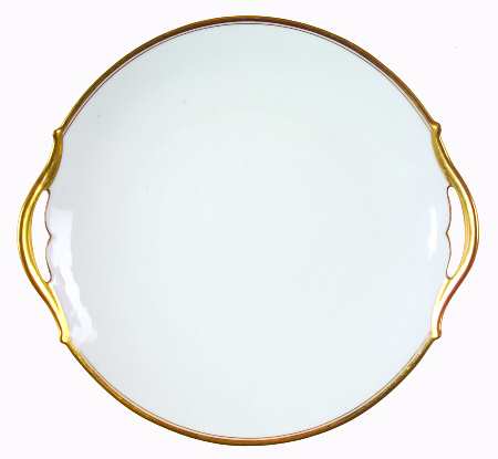 5649 Handled Cake Plate