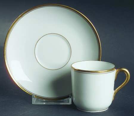 5649 Flat Demitasse Cup & Saucer Set