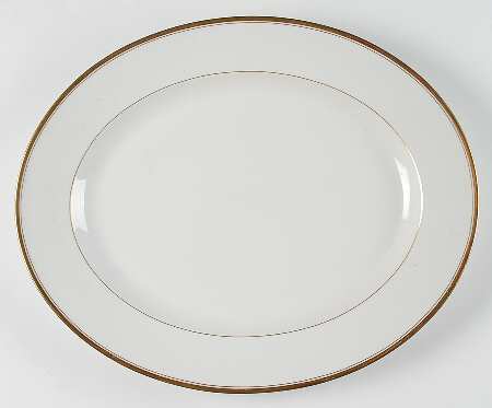 5649 15" Oval Serving Platter
